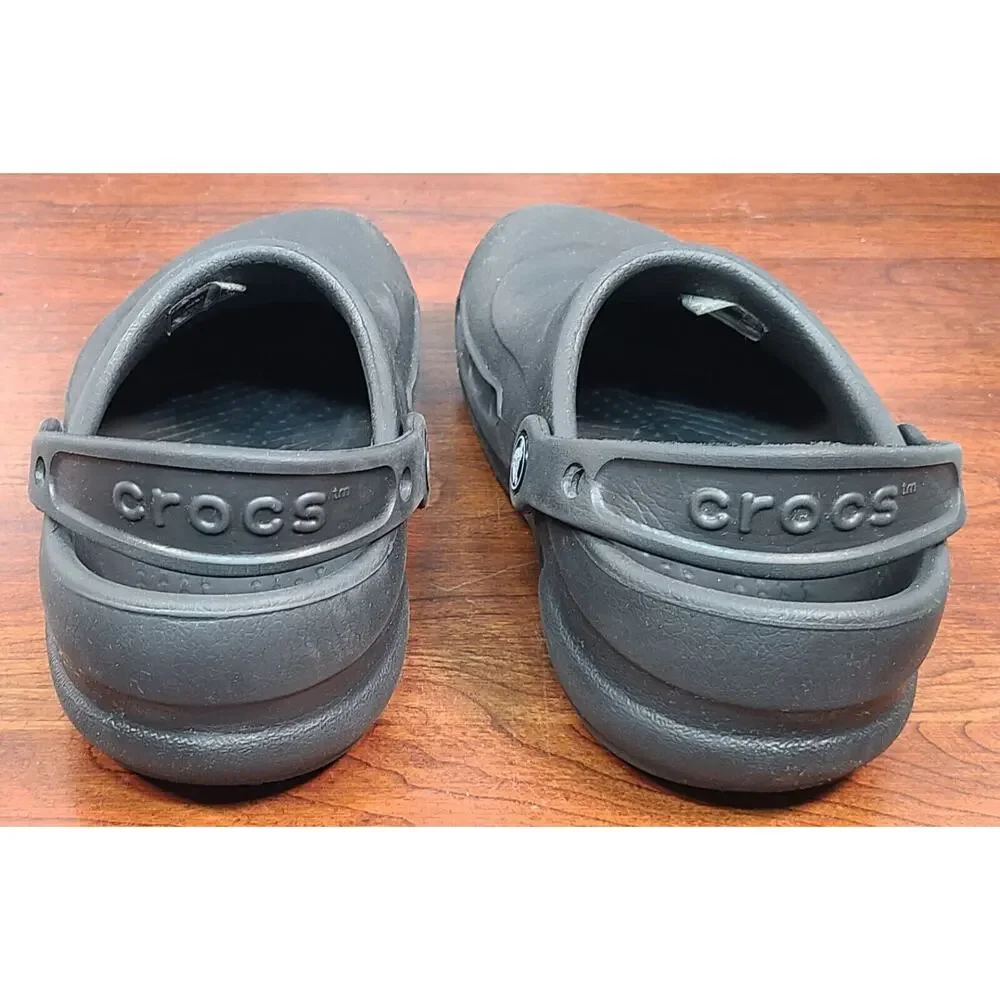 CROCS Bistro Work Clog Unisex Adult Slip Resistant Men's 4, Women's 6 10075